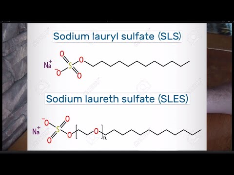 Видео: Что такое SLS / SLES?  Лаурилсульфат и лауретсульфат натрия.
