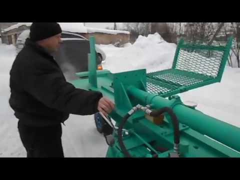 Видео: ДРОВОКОЛ ГОТОВ К РАБОТЕ