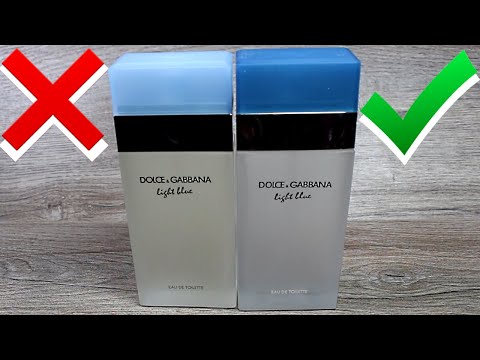 Видео: Dolce Gabbana Light Blue как отличить оригинал от подделки (Fake vs Real)