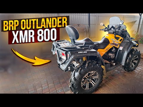 Видео: Подготовка к сезону BRP OUTLANDER 800XMR 2011