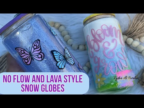 Видео: Блестящий шар в стиле «Без потока» и «Лава», стаканы для снежных шаров нового стиля, как наполнит...