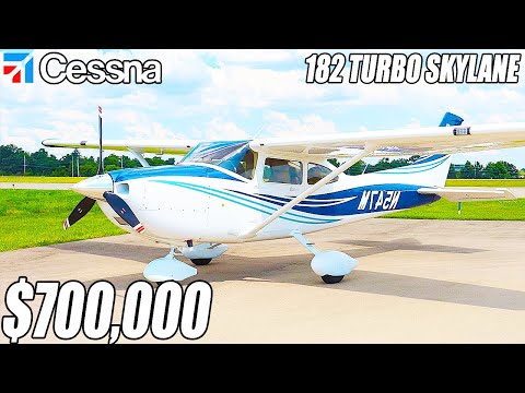 Видео: Внутри Cessna 182 Turbo Skylane стоимостью 700 000 долларов