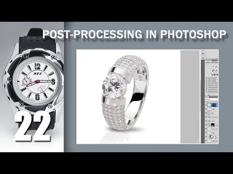 Видео: 22.Серебряное кольцо. Постобработка в предметной фотографии