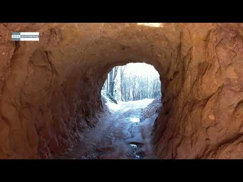 Видео: Скалните тунели край река Ерма в Трънско