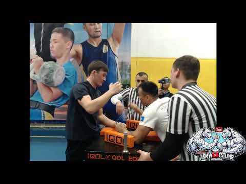 Видео: 75 кг мужчины левая рука - Чемпионат РК г. Астана 2025 г. февраль