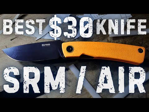 Видео: Лучший нож за 30 долларов? | Обзор SRM AIR 105M