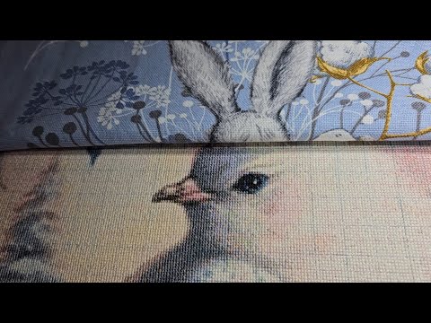 Видео: Вышивка и мой сад в Октябре 2025