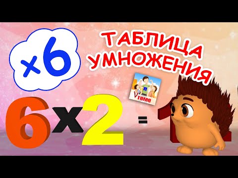 Видео: Музыкальная таблица умножения на 6. Папа V теме