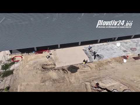 Видео: 🔴ЕКСКЛУЗИВНО: Леят бетон на "Лаута", приключва работата по втората плоча