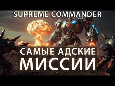 Видео: САМЫЕ НАПРЯЖНЫЕ МИССИИ В SUPREME COMMANDER