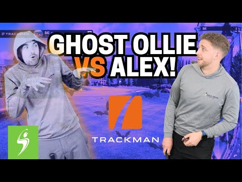 Видео: Сможет ли Алекс победить гольфиста-призрака в игре Trackman?!