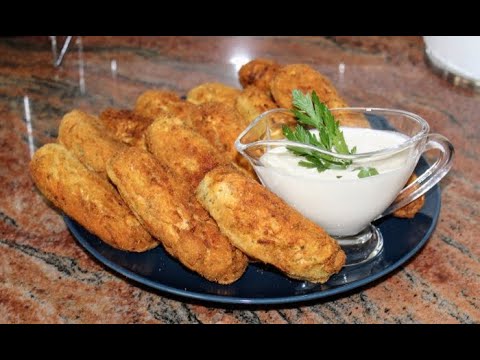 Видео: Соленки от тиквички с чеснов сос, супер мезе