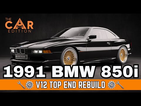 Видео: Разборка классического двигателя BMW 850i V12, шедевра 90-х — The Car Edition