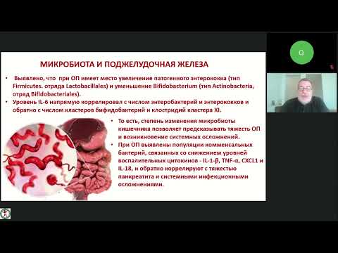 Видео: «Микробиота и болезни поджелудочной железы»