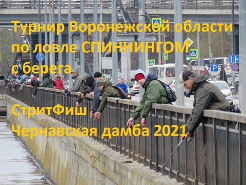 Видео: Турнир СтритФиш спиннинг с берега апрель Воронеж 2021