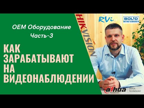 Видео: Как зарабатывают на видеонаблюдении. Часть 3. Oem оборудование