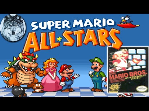 Видео: Super Mario All-Stars (SNES). Part 1/4. Super Mario Bros. 1. Игры 90-х. Longplay.