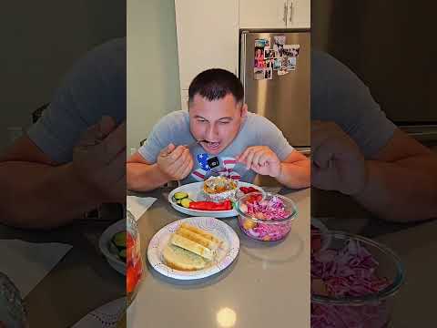 Видео: Ужин мукбанг вкусно 😋. 