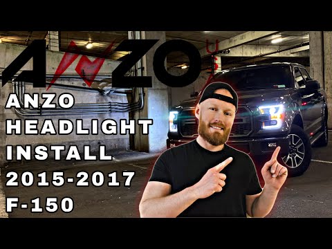 Видео: Установка фар ANZO на F-150 2015-2017 гг.: пошаговая инструкция.