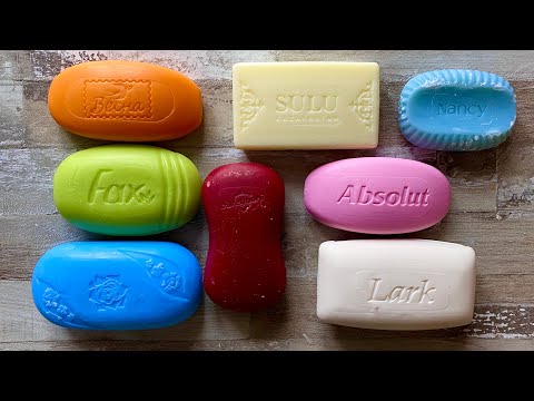 Видео: ASMR Soap cutting | Soap Carving|Резка мыла  | ASMR