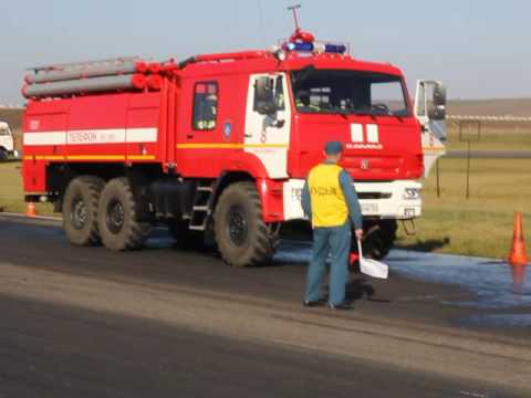 Видео: Один из стартов пожарного биатлона
