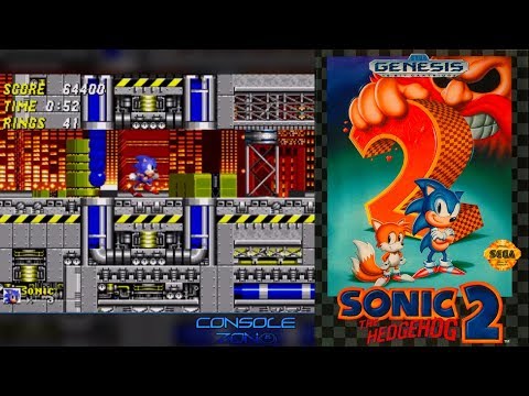 Видео: Sonic the Hedgehog 2 (Mega Drive / Genesis) - прохождение игры