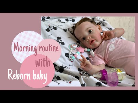 Видео: УТРЕННИЕ дела с РЕБОРНОМ! MORNING ROUTINE with REBORN BABY Roleplay