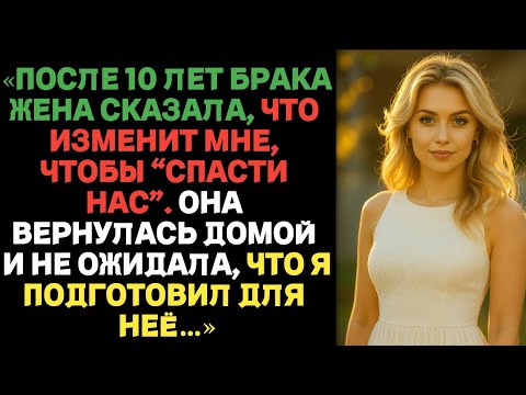 Видео: «Спустя 10 лет моя жена сказала, что ей нужно изменить, чтобы спасти наш брак