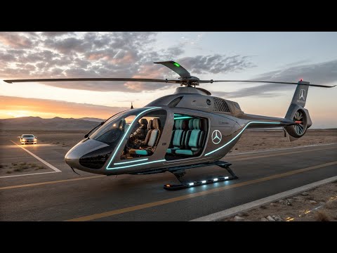 Видео: Mercedes-Benz Вертолёт Будущего 2026 – Роскошь в Небесах