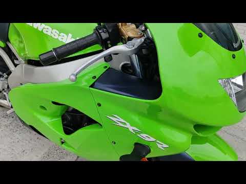 Видео: Живая Легенда Kawasaki Ninja ZX-9R 1998г. Обзор видео Владивосток.