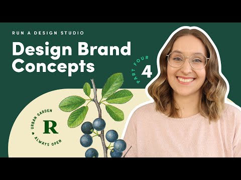 Видео: Как создать фирменный стиль — концептуальный дизайн