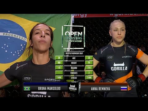 Видео: ЖЕНСКАЯ БОЙНЯ | АННА РЕМНЕВА VS БРУНА МАНСОЛДО | ANNA REMNEVA VS BRUNO MANSOLDO | RUSSIA VS BRAZIL