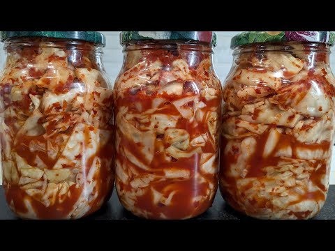 Видео: КИМЧИ из белокочанной капусты ПО-КОРЕЙСКИ. Капуста, покорившая миллионы. Слишком ВКУСНАЯ и ПРОСТАЯ