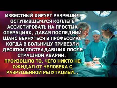 Видео: ХИРУРГ позволил оступившемуся врачу ассистировать, а когда в больницу привезли 10 пострадавших