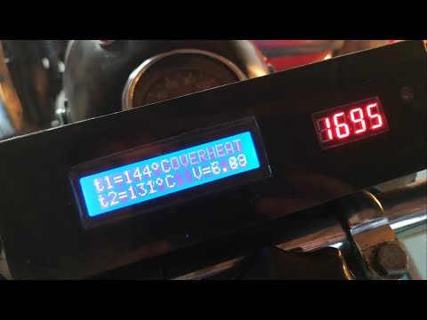 Видео: Устранение помех на мотоцикле с Arduino. Опыт использования бортового компьютера.