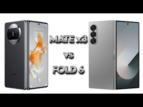 Видео: Сравнение Samsung Galaxy Z Fold 6 и Huawei Mate x3