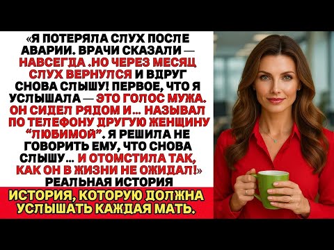 Видео: «СЛУХ ВЕРНУЛСЯ! —А потом она услышала, как муж называет по телефону другую “любимой” »