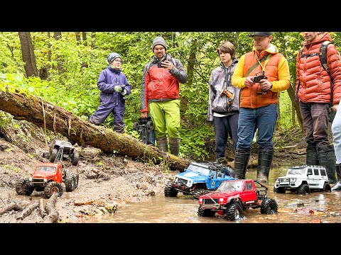 Видео: Гряземес жив! RC crawler трофи в Измайлово 12.05.2024 часть 1