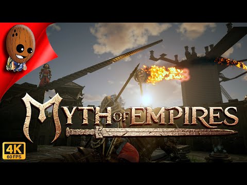 Видео: Myth of Empires ПВП сервер Осада Космопорта Часть 1 4К Прохождение #38