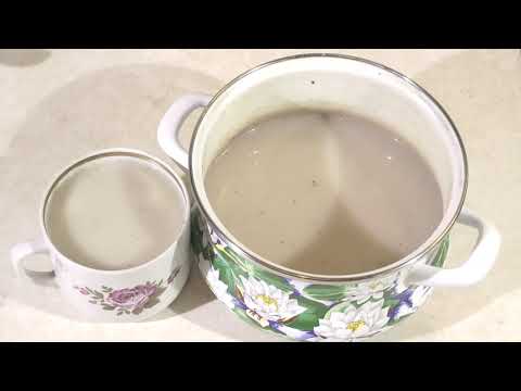 Видео: Кисель из овсяных хлопьев (геркулеса). Вкусно и полезно.