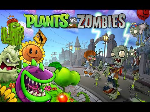 Видео: Plants vs Zombies - Растения против зомби / level 1,2,3,4,5 / уровень 1,2,3,4,5 / Android