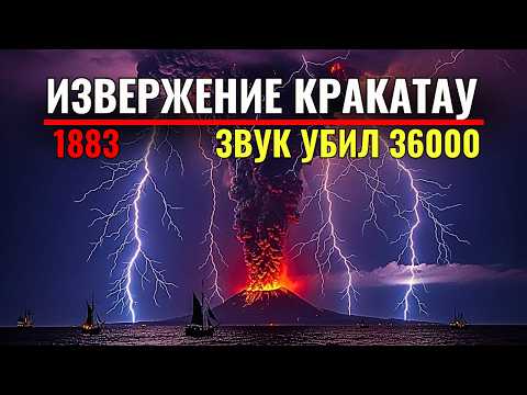 Видео: Самое Страшное Извержение в Истории: Кракатау 1883 | Как Один Вулкан Убил Планету