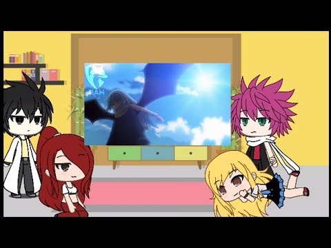 Видео: Реакция хвоста феи на AMV о моём перерождении в слизь#1|| gacha life