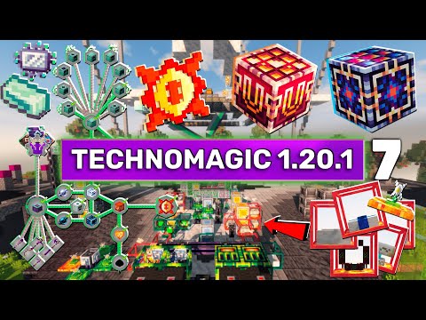 Видео: ДЮП Всех Предметов в Minecraft TechnoMagic 1.20.1 NEXTEAM #7 Майнкрафт Выживание с Модами