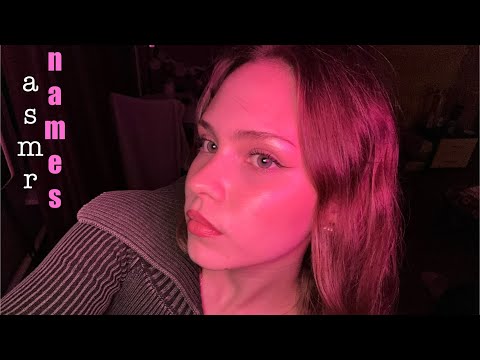 Видео: ASMR ваши имена 🫶🏻 2 часть 