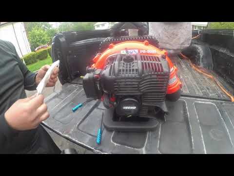 Видео: Ранцевый воздуходув Echo PB500T за 25 долларов, который выходит из строя под нагрузкой. КАК ПОЧИН...