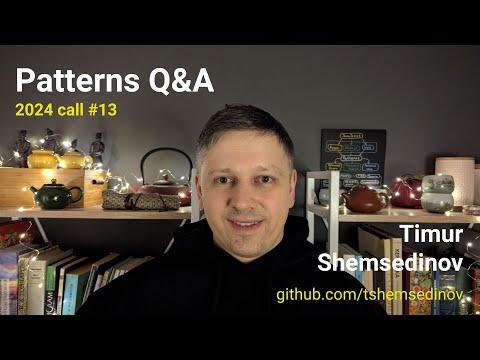 Видео: 🧩 JavaScript и TypeScript Patterns Q&A Call #13: Литература, курс, DDD, моделирование, софтскилы