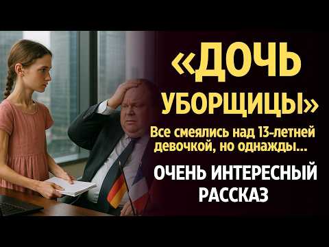 Видео: «ДОЧЬ УБОРЩИЦЫ». Я плакала когда читала эту историю. Рассказ, который вы запомните. История