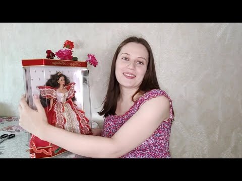 Видео: Распаковка и обзор Happy Holidays Barbie 1997 г. ❤️