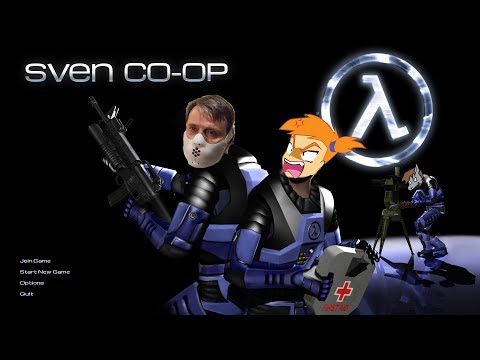 Видео: [Стрим] Half-Life кооп прохождение с младшей сестрой. Sven Co-op часть 3 - 22.7.25